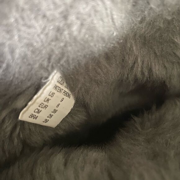 Skechers Women Grey Shape Ups Boots Faux Fur lined Size 9 Cold Weather Fall - Picture 10 of 10